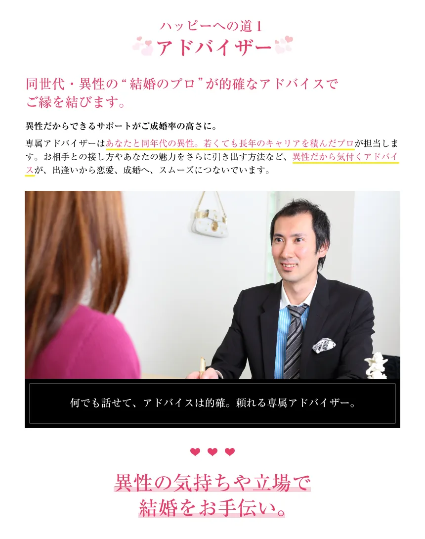 ハッピーへの道1　アドバイザー