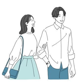 じっくり付き合っている多カップル