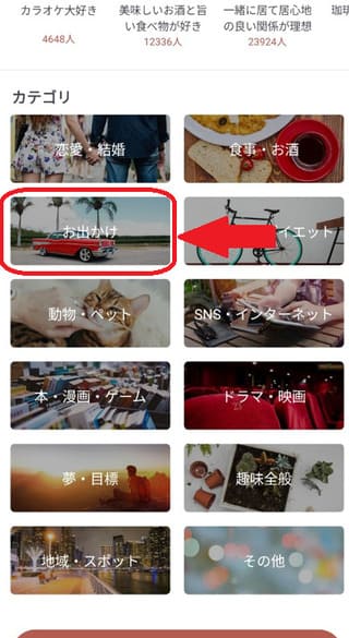 アンジュのコミュニティ（カテゴリー）