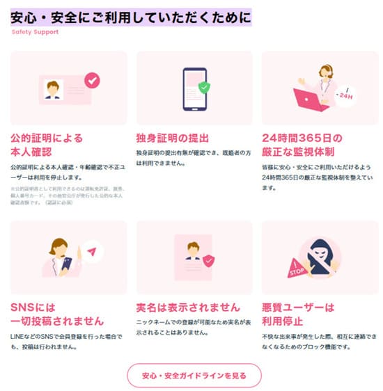 ラス恋の安全性